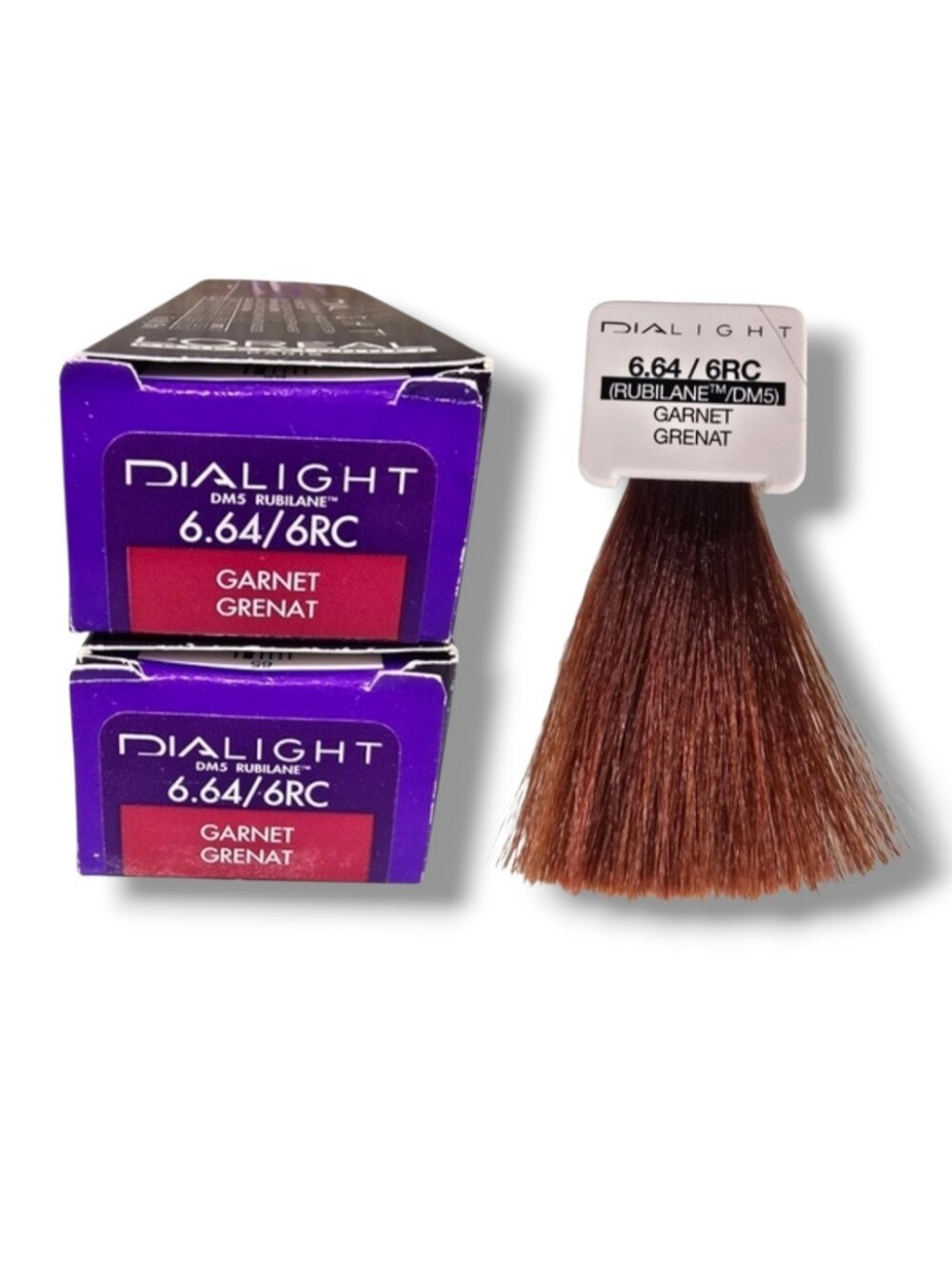 L'Oreal Professionnel DIALight 2 Tubes Ammonia-Free 6.64/6RC Garnet